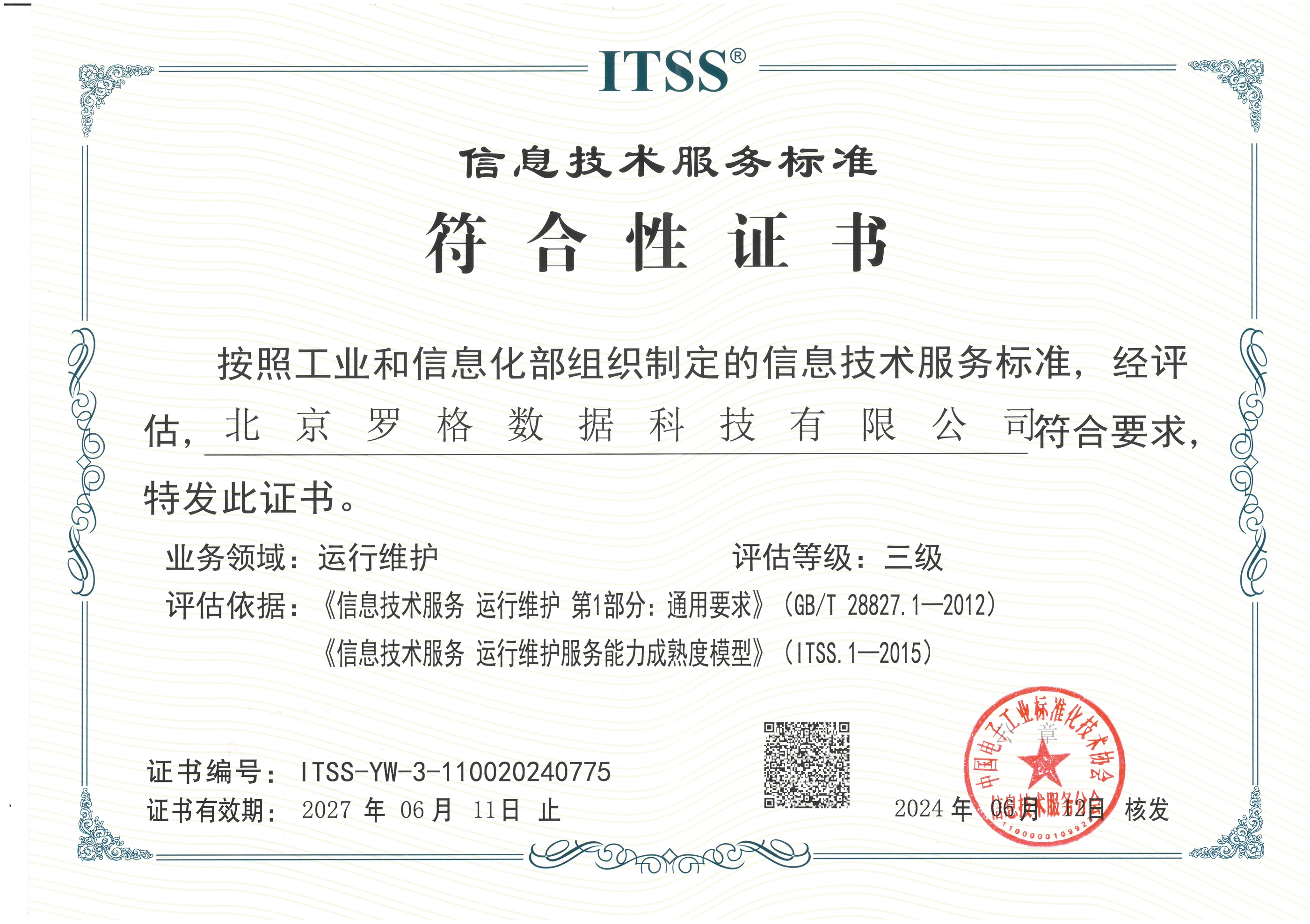 ITSS 三级